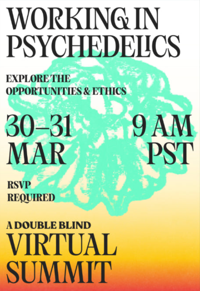 Working In Psychedelics Summit