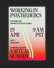 Cargar imagen en el visor de la galería, Working In Psychedelics Summit